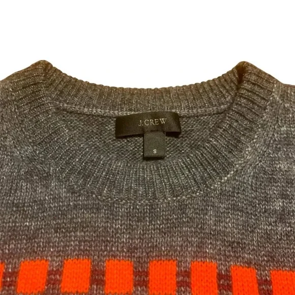J. Crew Nordic Design Wool Blend Sweater- Size S - Picture 2 of 8